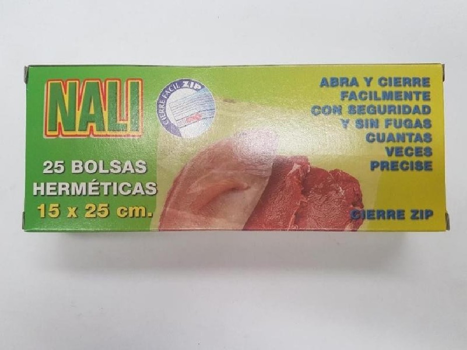 BOLSA ZIP 15X25 25UN RF.2004