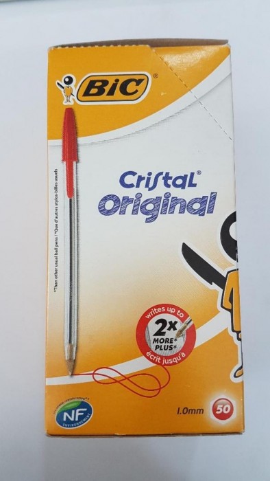 BOLI BIC CRISTAL ROJO 080107 (50und)