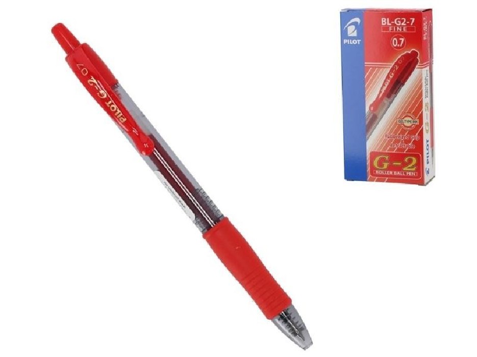 PILOT G-2 ROJO (12und) G2-7