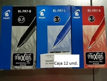 PILOT FRIXION AZUL  (12und)...