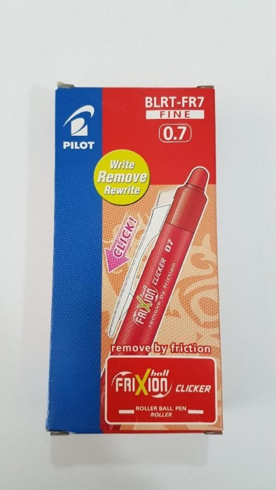 PILOT FRIXION CLICKER ROJO (12und)...