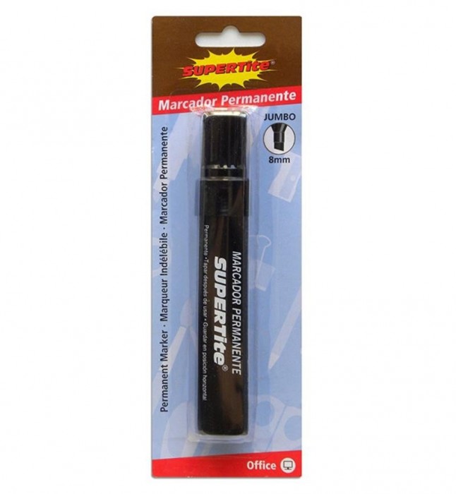 MARCADOR PERMAN.NEGRO 8MM RF.4761
