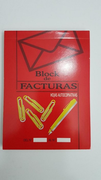 BLOCK FACTURAS A-5
