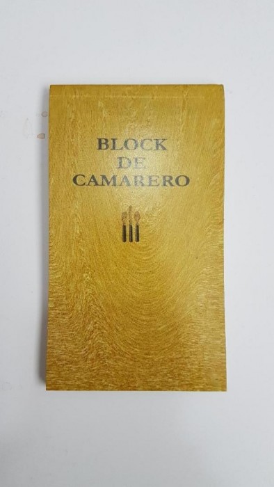 BLOCK CAMARERO 9X15