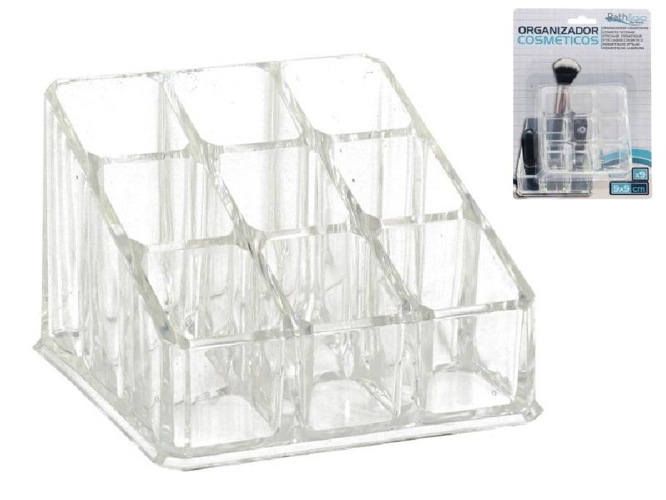 ORGANIZADOR COSMÉTICOS 9X9CM