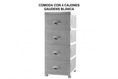 COMODA 4 CAJONES GAUDENS...