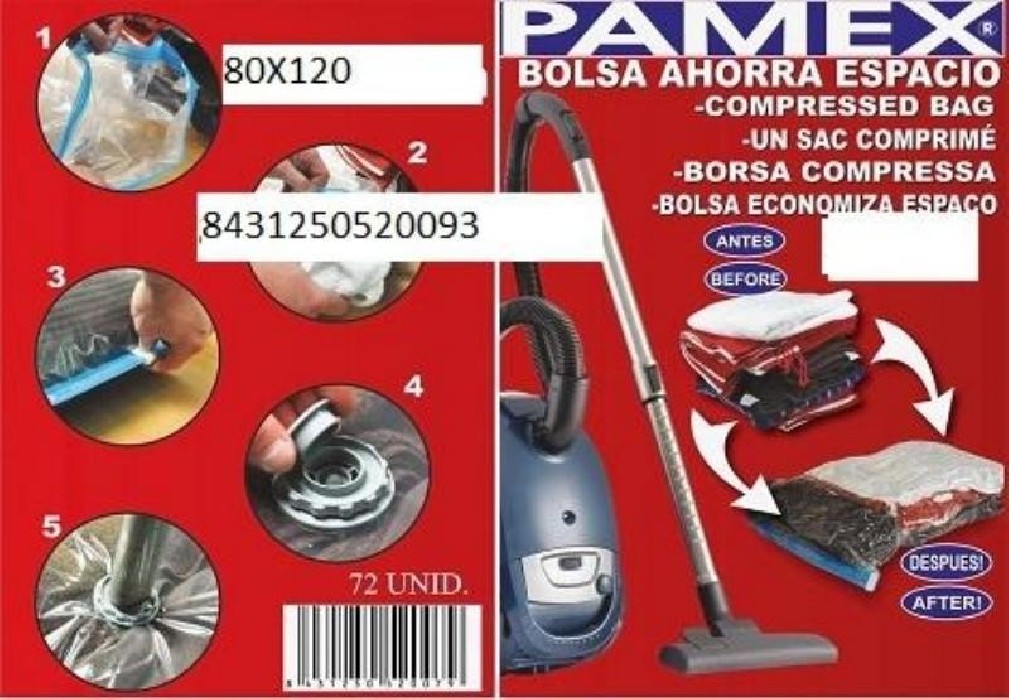 BOLSA AHORRA ESPACIO 80X120