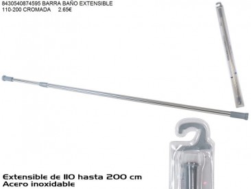 BARRA BAÑO EXTENS.110-200...
