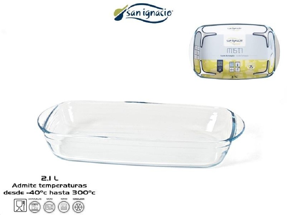 BANDEJA HORNO RECTANG.2.1L