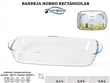 BANDEJA HORNO RECTANG.3.8L