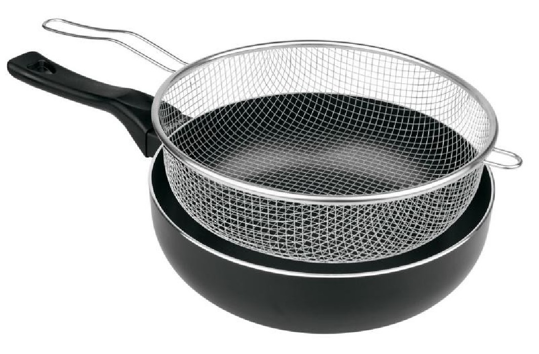 SARTEN FREIDORA C/CESTILLO 28CM REF.3437