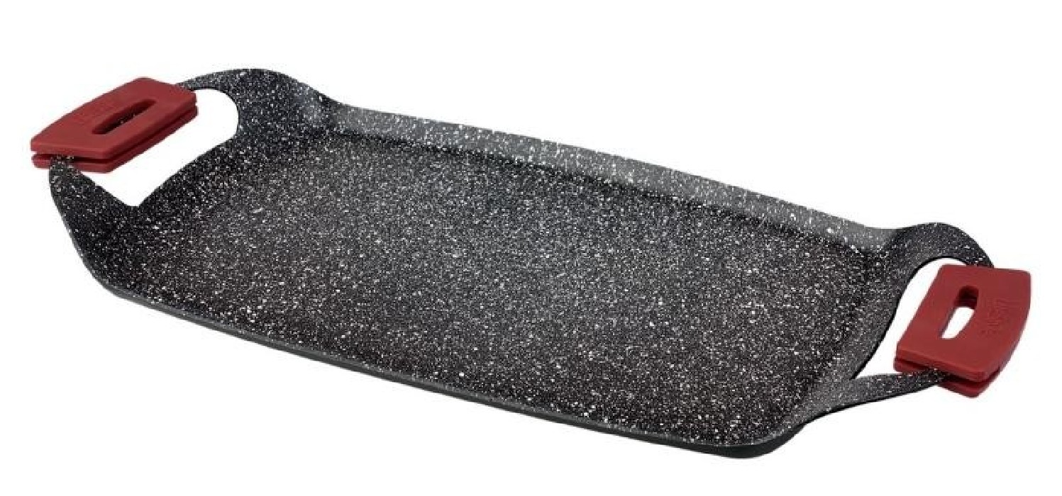 ASADORA ALUMIN.FORJADO GRILL PIEDRA...