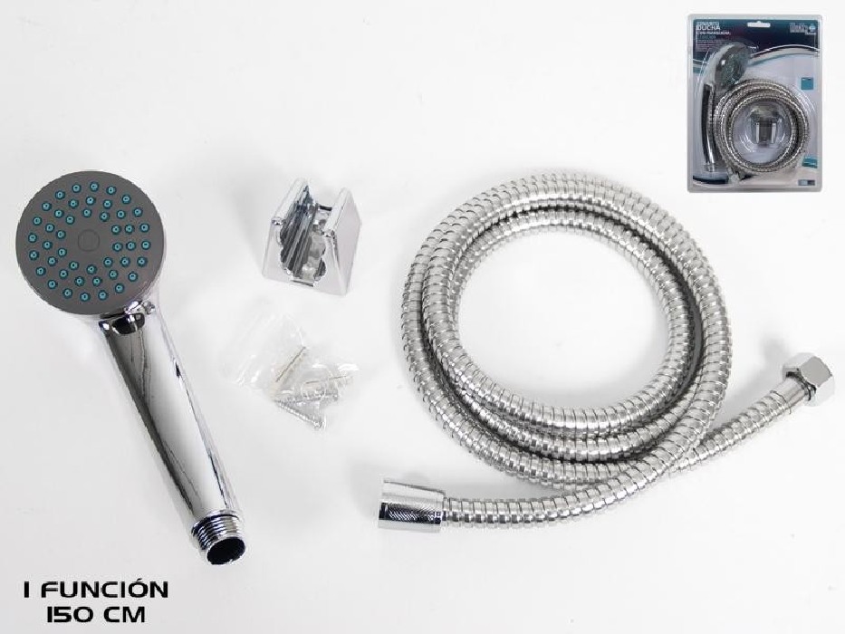 CONJ.DUCHA 1 FUNC.C/MANGUERA 150CM