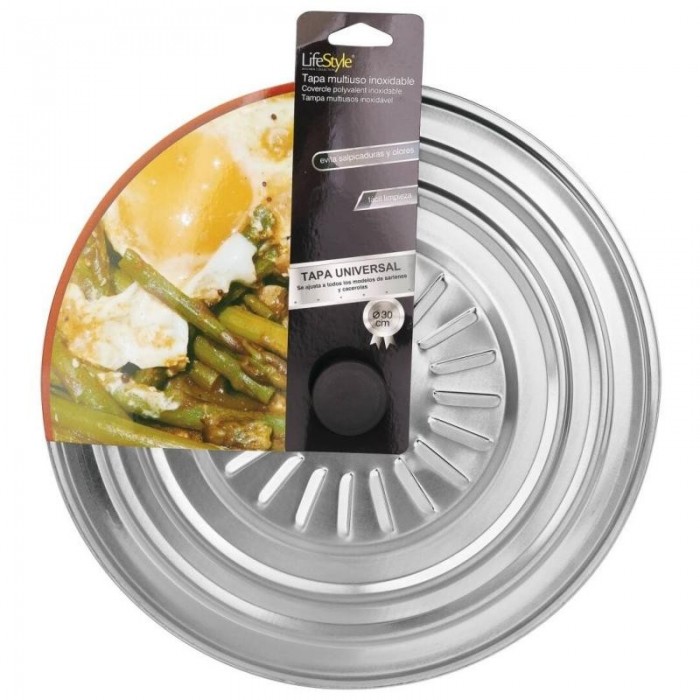 TAPA MULTIUSO INOX 32CM RF.3087