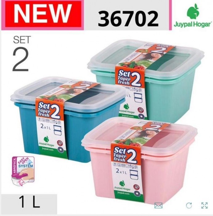 SET 2 TAPER OVAL 1L 36702