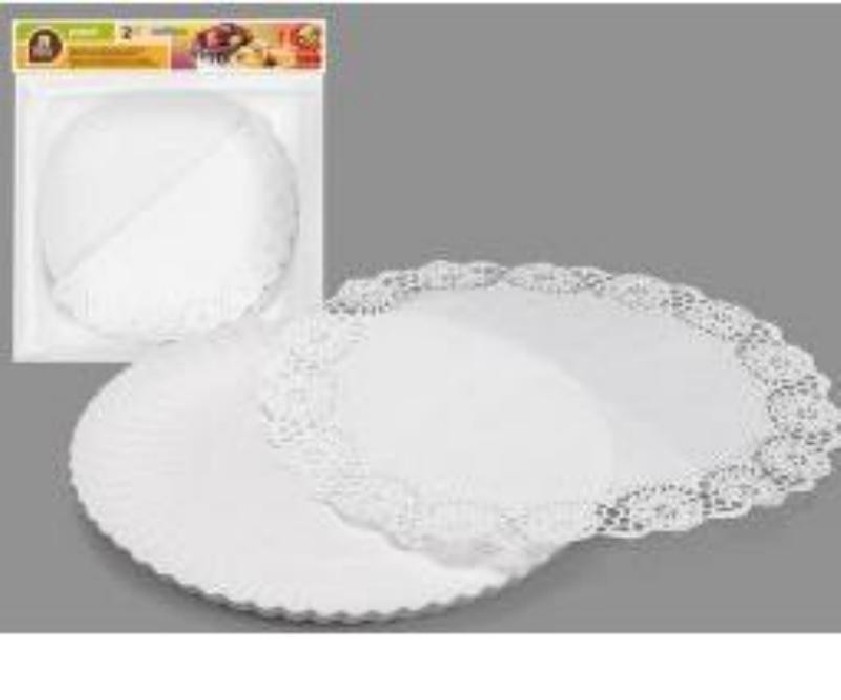 BANDEJAX2 BCA.REDONDA+BLONDA 25cm 355700