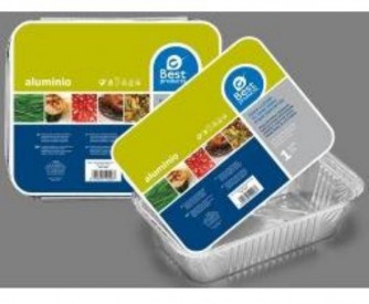 BANDEJA ALUMINIO C/TAPA...