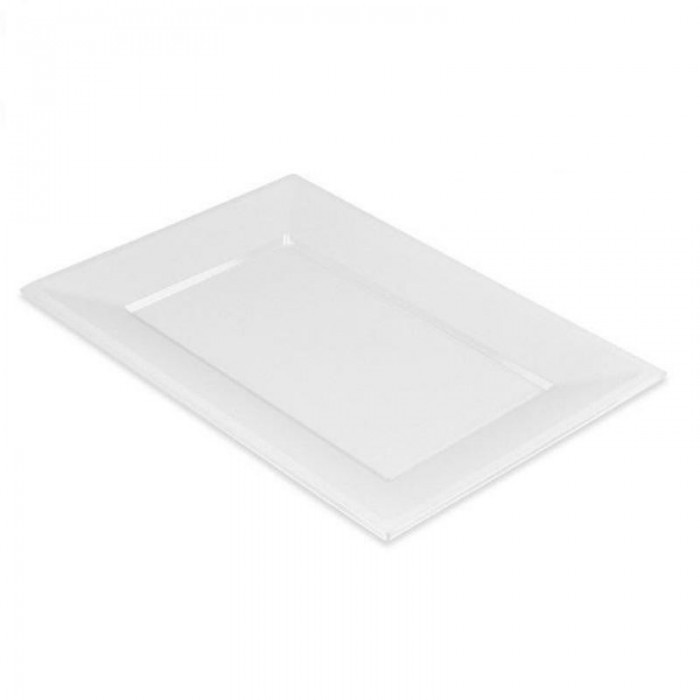 BANDEJA RECTANG.BLCO.33X22 3UN RF.1017