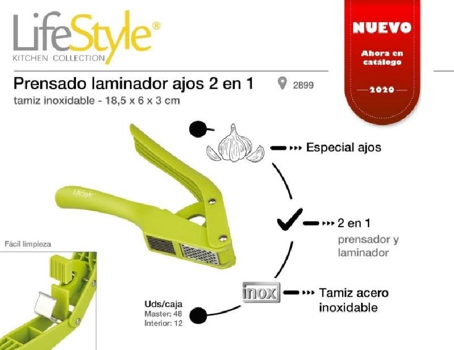 PRENSADOR/LAMINADOR AJOS RF.2899