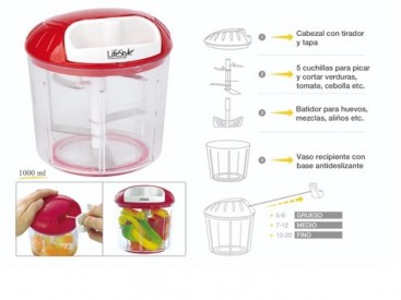 PICADORA-BATIDORA MANUAL 1L...