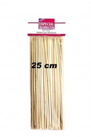 PALILLOS DE BAMBU 25CM...