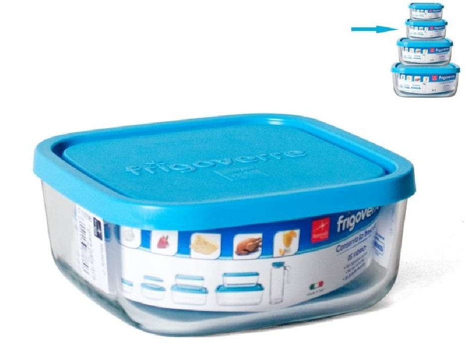 FIAMBRERA CRISTAL CUAD TAPA 34CL 15X15