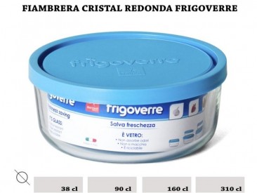FIAMBRERA CRISTAL C/TAPA 90CL