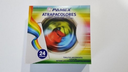 TOALLITAS ATRAPACOLORES 12X24