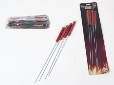 SET 4 PINCHOS BBQ 32,5CM