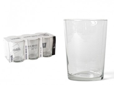 LOTE 6 VASO SIDRA MAXI 50CL