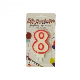 VELA CUMPLEAÑOS N.8 800820