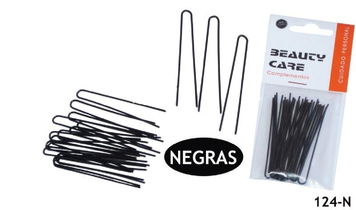 HORQUILLA MOÑO NEGRA 20UN R.124-N  (N)