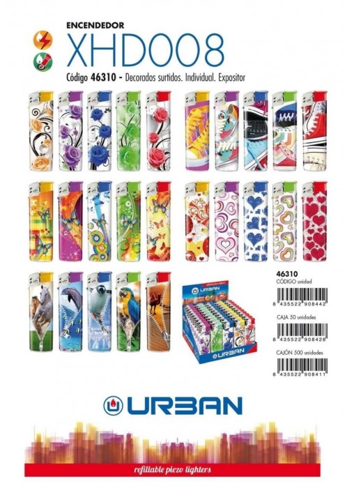 ENCENDEDOR DECORADO XHD008  46310