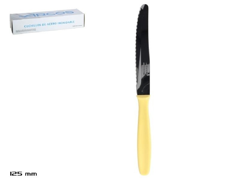 CUCHILLO MESA PERLADO 125MM