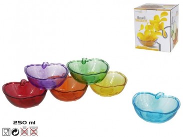 BOWL MANZANA COLOR 13CM 250ML