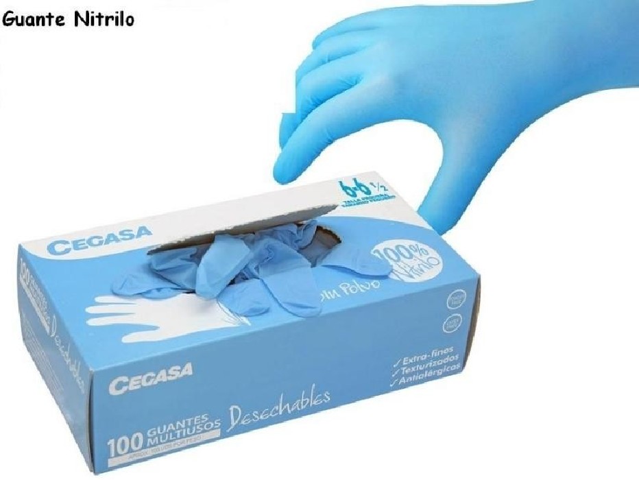 GUANTE NITRILO T.9-9.5 321790