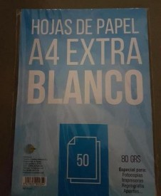 FOLIO DIN A-4 50 HOJAS