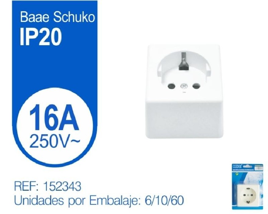 BASE SCHUCKO SUPERF.BCO
