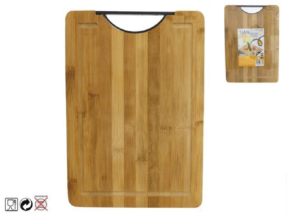 TABLA CORTAR BAMBU 33X23X1,8 ASA
