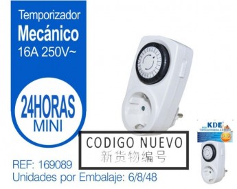 TEMPORIZADOR ANALOGICO 24H