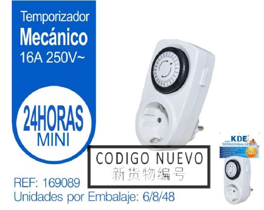 TEMPORIZADOR ANALOGICO 24H