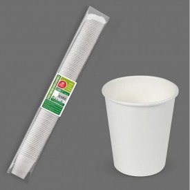 VASO CARTONX100 BCO.120cc...