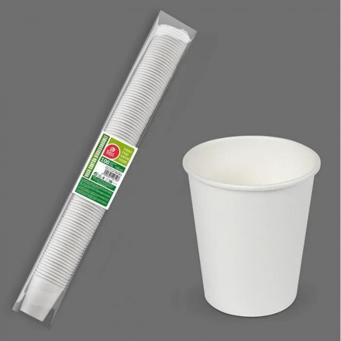 VASO CARTONX100 BCO.120cc  10612