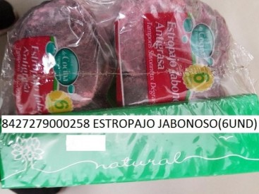 ESTROPAJOS JABONOSOS 6 UN...