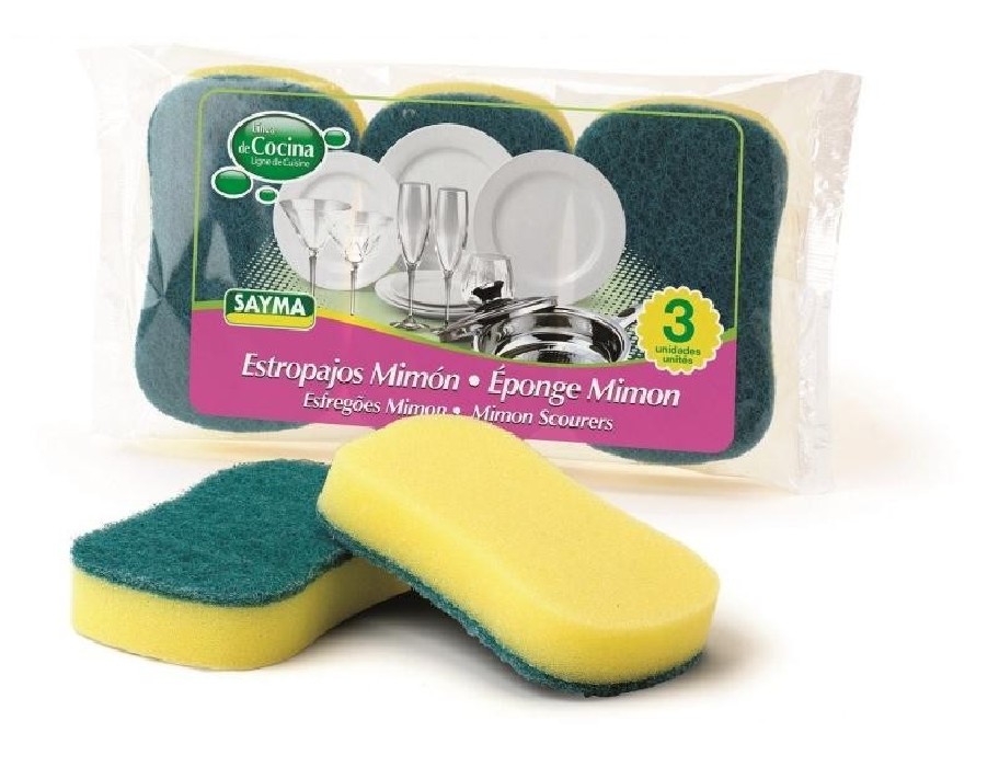 ESTROPAJOS MIMON 3UN  RF.36DORDIV