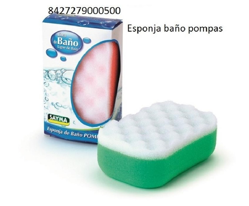 ESPONJA BAÑO POMPAS RF.50DORVID