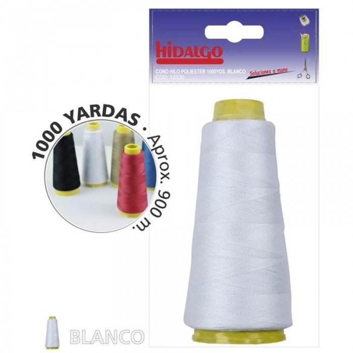 CONO HILO POLIESTER 1000 BCO.