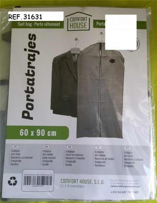 PORTATRAJES 60*90 REF.31631