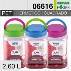 TARRO CUAD.2.6L BRILLO  06616