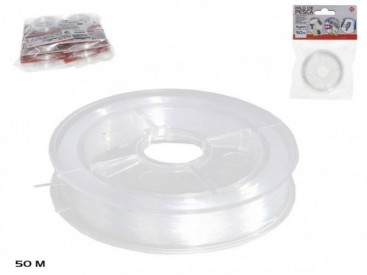 HILO PESCAR PLASTICO 50M